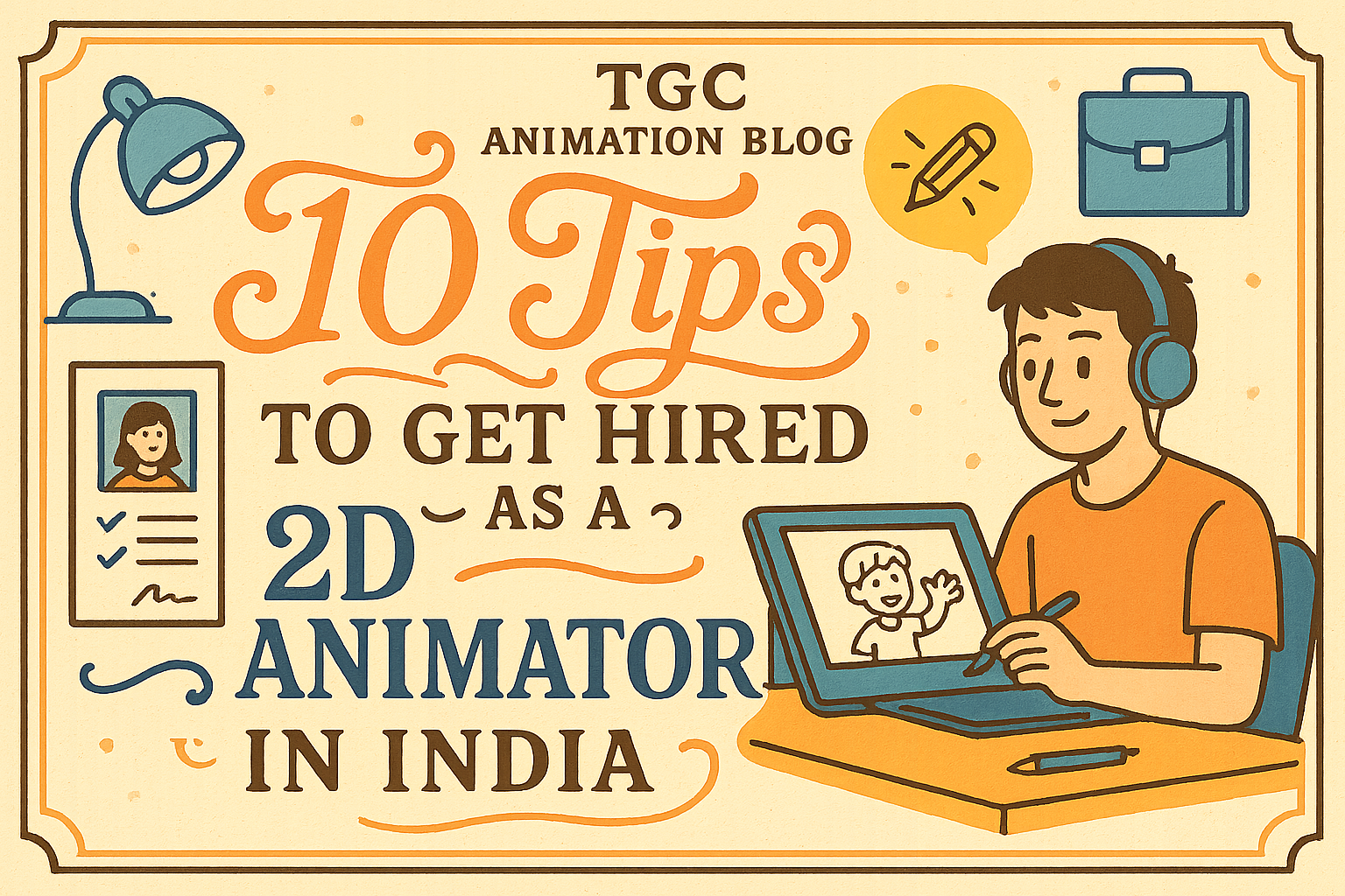 10 Tips to Get Hired as an 2d Animator in India